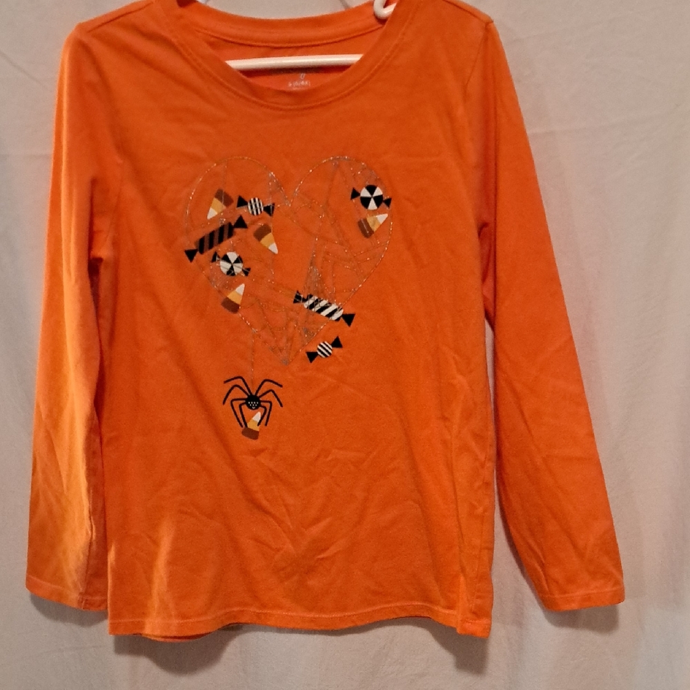3/$10 🐹Hallowen Heart and Spider Shirt